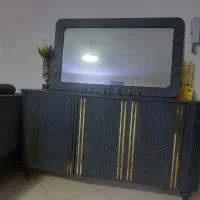 کنسول سه درب آینه دار