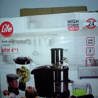 آب میوه گیری ۴ کاره برند لایف