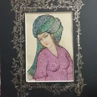 آموزش خصوصی تخصصی نقاشی ایرانی  ترنج و پیچک