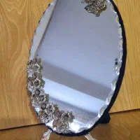 آینه طرح نقره