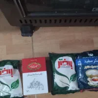 چای ممتاز گلستان دوبسته شکر یه بسته قند