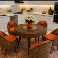 میزغذاخوری میزناهارخوری حصیری ۳۶ماه گارانتی
