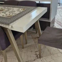 مبل راحتی و میز غذاخوری 6 نفره