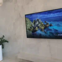 نصاب تلویزیون نصب دیواری براکت آنتن شلف شیشه ای