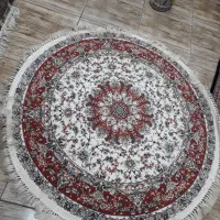 فرش اولیا  دایره گرد ۱۵۰×۱۵۰ سایز آشپزخانه ۷۰۰شانه