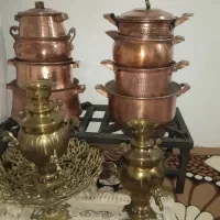 تعداد قابلمه وسماور مسی