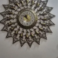 ساعت دیواری برنج