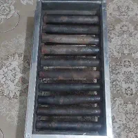 منقل گازی ۱۰ شعله با ۱۰ چدن