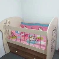 تخت کودک ام دی اف