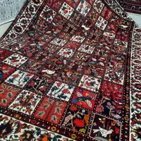 یک جفت فرش۶ متری دستباف بختیاری نقشه خشتی|فرش|کرج, برغان|دیوار