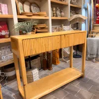 کنسول چوبی طرح نرده