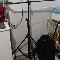 پایه نگهدارنده موبایل فلزی ارتفاع ۲ متر و ۱۰ سانت