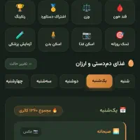 شراکت در اپلیکیشن رژیم غذایی