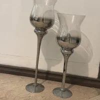 شمعدونی شیشه ای