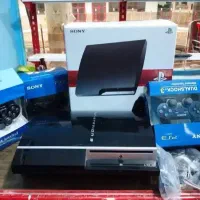 پلی 3 فت 512 گیگ دو دسته فول بازی ps3 محمد شاپ