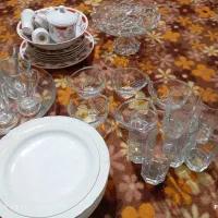 تعدادی ظرف چینی وآرکوپال درحدنو