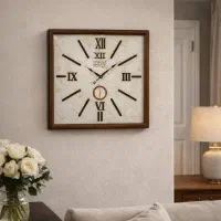 ساعت دیواری چوبی مربع.مستطیل.گرد تنوع بالا