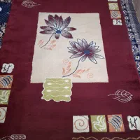 ی تخته گلیم فرش پرز بلند نونو ابعاد ۱/۵در۲/۷۰