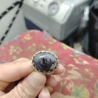 انگشتر شجر،باباقوری، فیروزه، عقیق