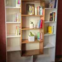 کتابخانه ایستاده mdf