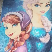 فرش فانتزی السا وانا ۴متری