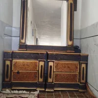 پاتختی دو عدد و آینه