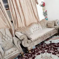 مبل ۸ نفره کاملا سالم و شیک