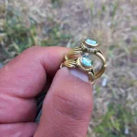 انگشترطلاروسی موزانایت دست دلبرقیمت مناسب