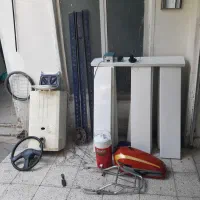 ویتریتن فلزی شیشه ای و قفسه