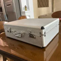 کیف فلزی رمزدار قاشق و چنگال
