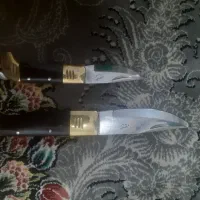 دو عدد چاقو دنده ای کلکسیونی