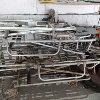 تخت آلومینیومی آمبولانسی