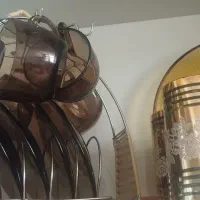فنجان نعلبکی فرانسوی دودی