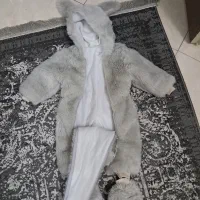 کاپشان تدی طرح خرگوش همراه با پاپوش تدی