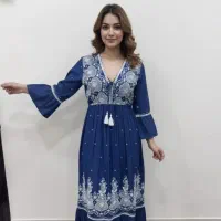 سارافون  وپیراهن جین هندی