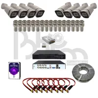 پک کامل دوربین مداربسته نقد و اقساط ۵مگا پیکسل