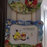 قاب عکس کودک و جاکلیدی دیواری