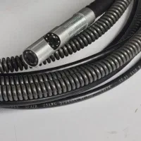 تولید دوربین شلنگی آندوسکوپی صنعتی کابل فنری