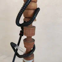 قلیون چوبی گردو طعم ادامس