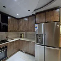 کابینت L شکل جادار + سوپری ریلی + سینک البرز