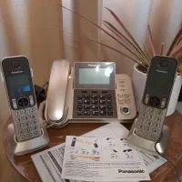 تلفن اصل پاناسونیک با دو گوشی