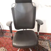 صندلی نیلپر اداری چرمی
