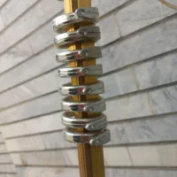 چوب پرده طلایی