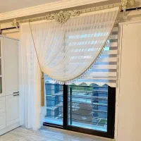 انواع پرده زبرا