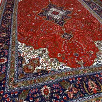 جفت6متری دستباف نقشه کرمان قلم مارک(فلاح)