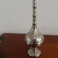 گلاب پاش سنتی قلم کاری شده نقره