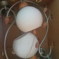 دو عدد لوستر