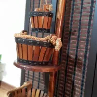 سبد چوبی آشپزخانه