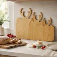 تخته سرو گوزن سه سایز چوبی