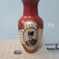 گلدان طلاکوب قجری قدیمی